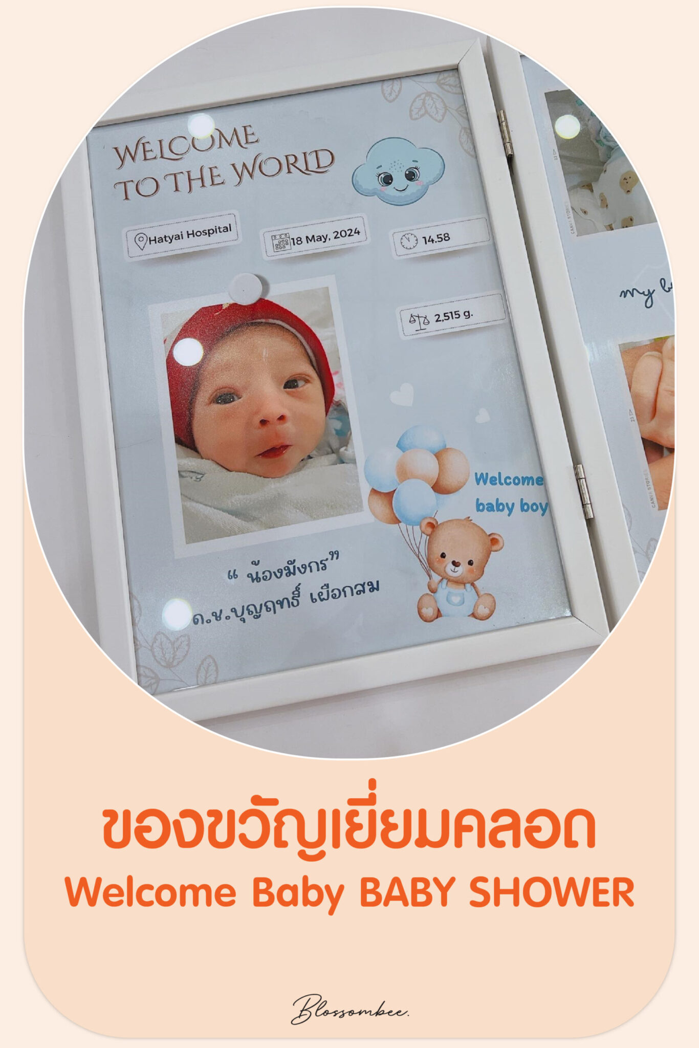 ของขวัญเยี่ยมคลอด Welcome Baby /BABY SHOWER